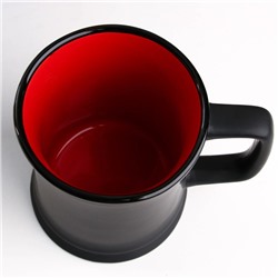 Кружка пивная керамическая «Налить пиво», 400 мл, 18+