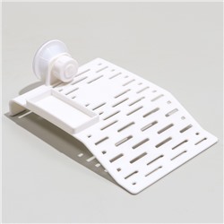 Мостик для черепах малый, на присоске, 17.6×11.8×2 см