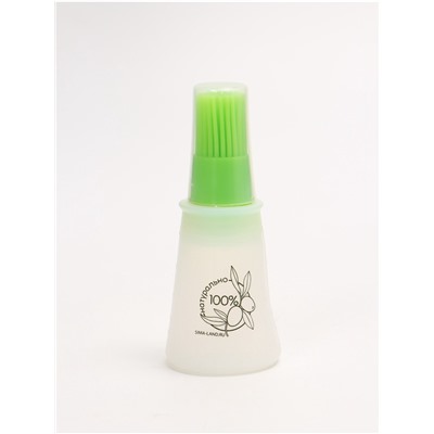 Кисть для масла «Натурально», 11.8×5.2 см, силикон