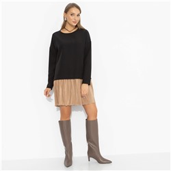 Платье с юбкой-гофре, Искушение красотой (стильная)