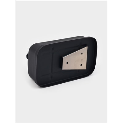 Диспенсер для жидкого мыла Stölz, механический, 800 мл, нержавеющая сталь, чёрный