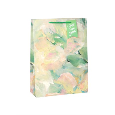 Пакет подарочный 31х42х12см Цветы / 6502ХL /уп 12/300/210 г