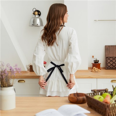 Фартук кухонный «Этель» Organic house 60×70 см, 100% хлопок, саржа 190 г/м²