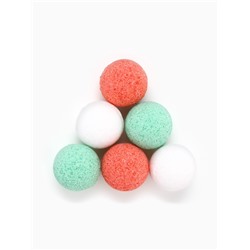 Бомбочки для ванны «Чудесной зимы», 6 шт. по 20 г, ягодный пунш, URAL LAB