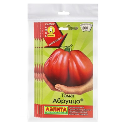 Набор семян Томат "Абруццо",  индетерминантный,высокорослый, 5 шт.