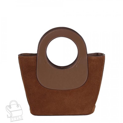 Сумка женская кожаная 56075BDAA brown Baidou