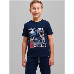 Фуфайка трикотажная для мальчиков (футболка)