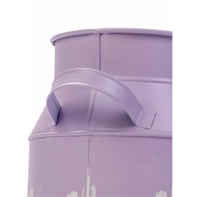 Кашпо - ваза «Ландыши», 11.5×11.5×15.5 см, лавандовое