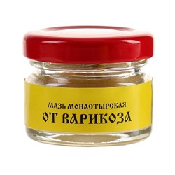 Мазь «Монастырская От варикоза», 25 мл, «Бизорюк»