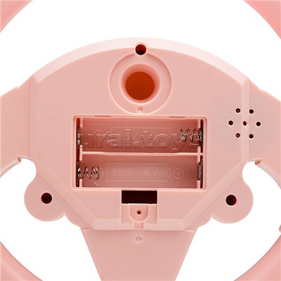 Руль "Смайл" музыкальный, в пакете