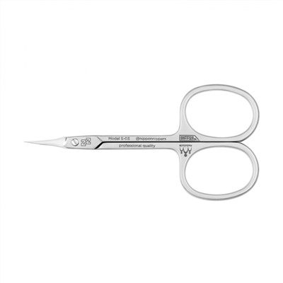 Nippon Nippers Ножницы маникюрные для кутикулы / S-03, 90 мм