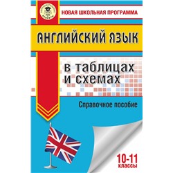 АСТ Терентьева О.В. "ЕГЭ. Английский язык в таблицах и схемах. 10-11 классы"