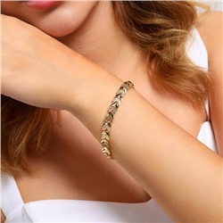 Браслет на руку ювелирной бижутерии Итальянское золото (покрытие желтое 14к), арт.213.963