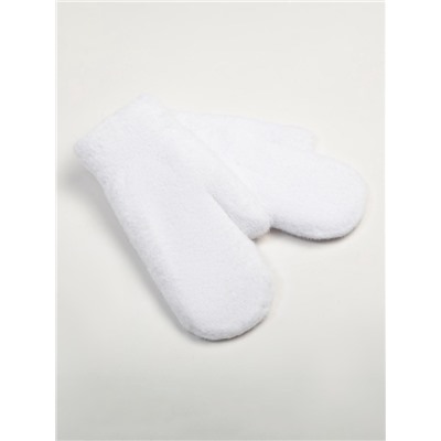 Варежки женские MINAKU «Мягкость», размер 23 см, цвет экрю