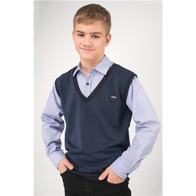 Джемпер-рубашка для мальчика Happyfox