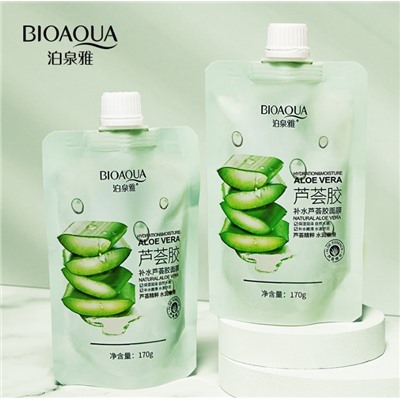 Гель алоэ-вера дойпак BIOAQUA, 170 гр. (Срок 10.2025)