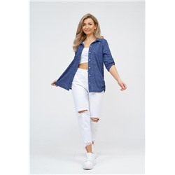 Рубашка 36918 (Джинс полоса)