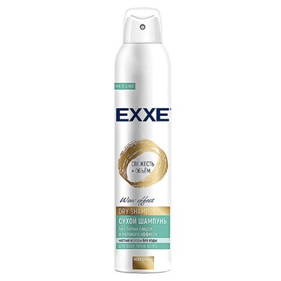 EXXE Сухой шампунь «Свежесть и объём», 200 мл/12