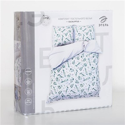 Постельное бельё 1.5-спальное «Этель» Eucalyptus, поплин