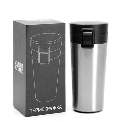 УЦЕНКА Термокружка, 380 мл, «Мастер К», сохраняет тепло 8 ч, с ситечком