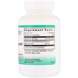 Nutricology, MicroChitosan, 60 растительных капсул