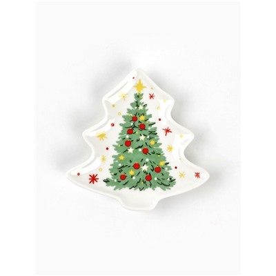 Подставка для чайных пакетиков новогодняя «Ёлочка», 8.7×8.5 см