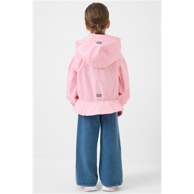 Куртка текстильная с полиуретановым покрытием для девочек (ветровка) PLAYTODAY, 1243046