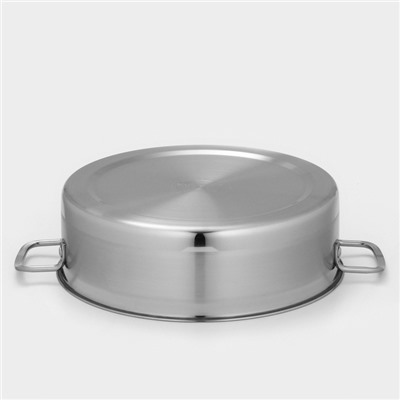 Мантоварка - пароварка KUKMARA, 5 л, d=28 см, 3 секции, стеклянная крышка, нержавеющая сталь