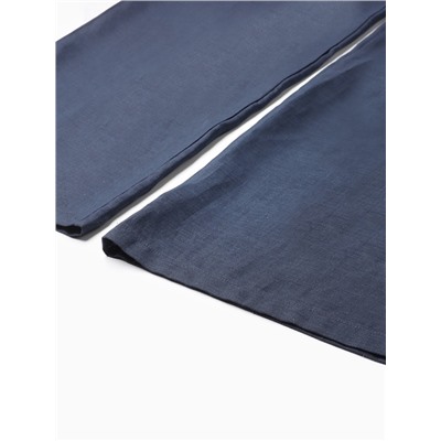 Брюки женские oversize MINAKU: Safari синий, размер 46