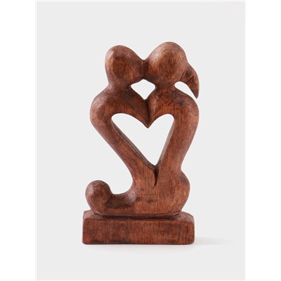 Сувенир «Поцелуй», 15×9×3.5 см, дерево