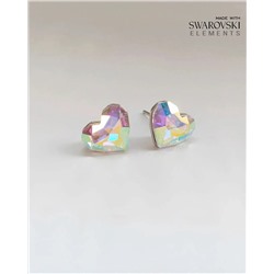 Серьги с кристаллами Swarovski