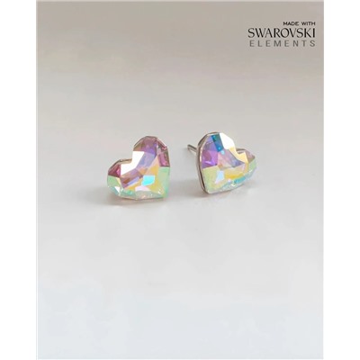 Серьги с кристаллами Swarovski