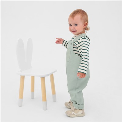 Лонгслив Крошка Я Oranges, рост 62-68 см, молочный