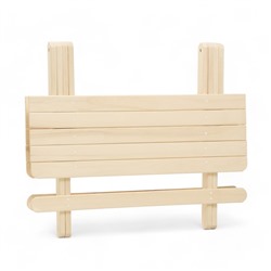 Стол деревянный, 100×70×75 см, складной