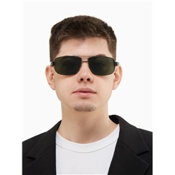 Очки солнцезащитные OneSun, UV 400, линза 5×6 см, дужка 13 см, ширина 14.5 см, микс