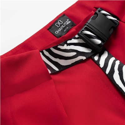 Брюки, Lifestyle (рэд, с поясом)