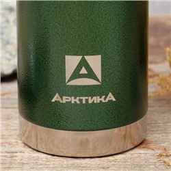 Термос «Арктика» 106, 900 мл, сохраняет тепло 28 ч, зеленый