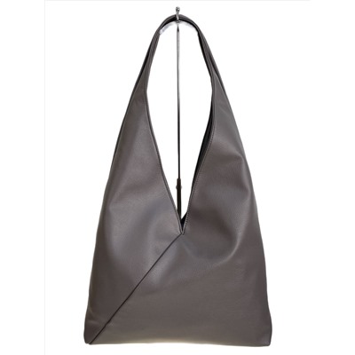 Женская сумка из искусственной кожи, цвет серый