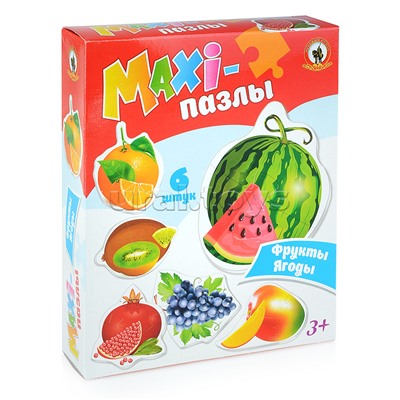 MAXI-пазл "Фрукты/Ягоды" в кор.