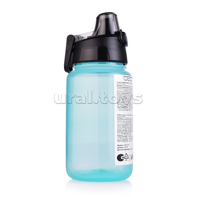 Бутылка с автоматической крышкой  500 мл, (цвета в ассортименте)