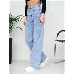Джинсы палаццо женские