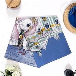 К-т полотенец "Променад" 50*60 см. - 3 шт. рогожка хлопок 100%