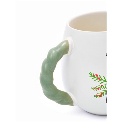 Кружка новогодняя керамическая «Согревайся», 500 мл