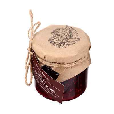 Варенье «Таёжный тайник» из таёжной малины, 260 г