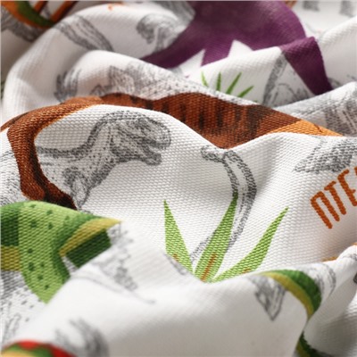 Покрывало 1.5-спальное «Этель. Динозавры», 145×210 см, хлопок 100%