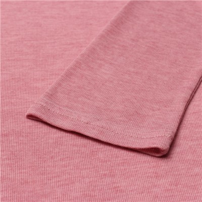 Лонгслив женский MIST, размер onesize, розовый