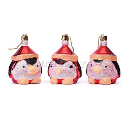 Набор новогодних украшений "Пингвинчики"