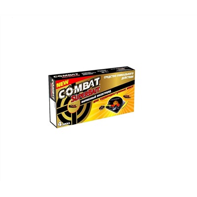 Combat SuperBait от тараканов 38г 4диска