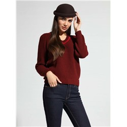 Джемперы CONTE LDK 066 Удлиненный «оversize» пуловер из итальянской пряжи с кашемиром