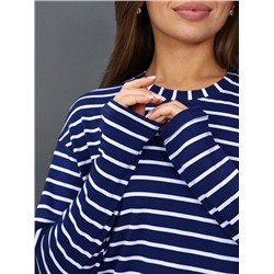 Лонгслив "Джоан" (Синий)